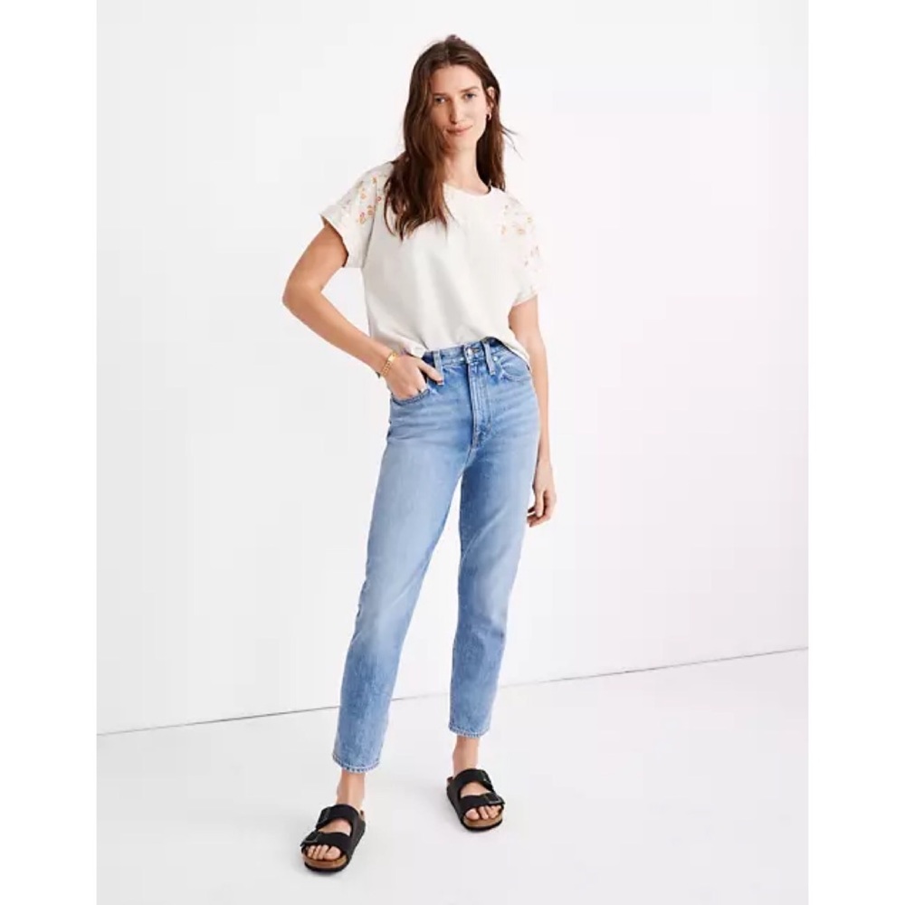 Madewell. The Momjean. Melva Wash.